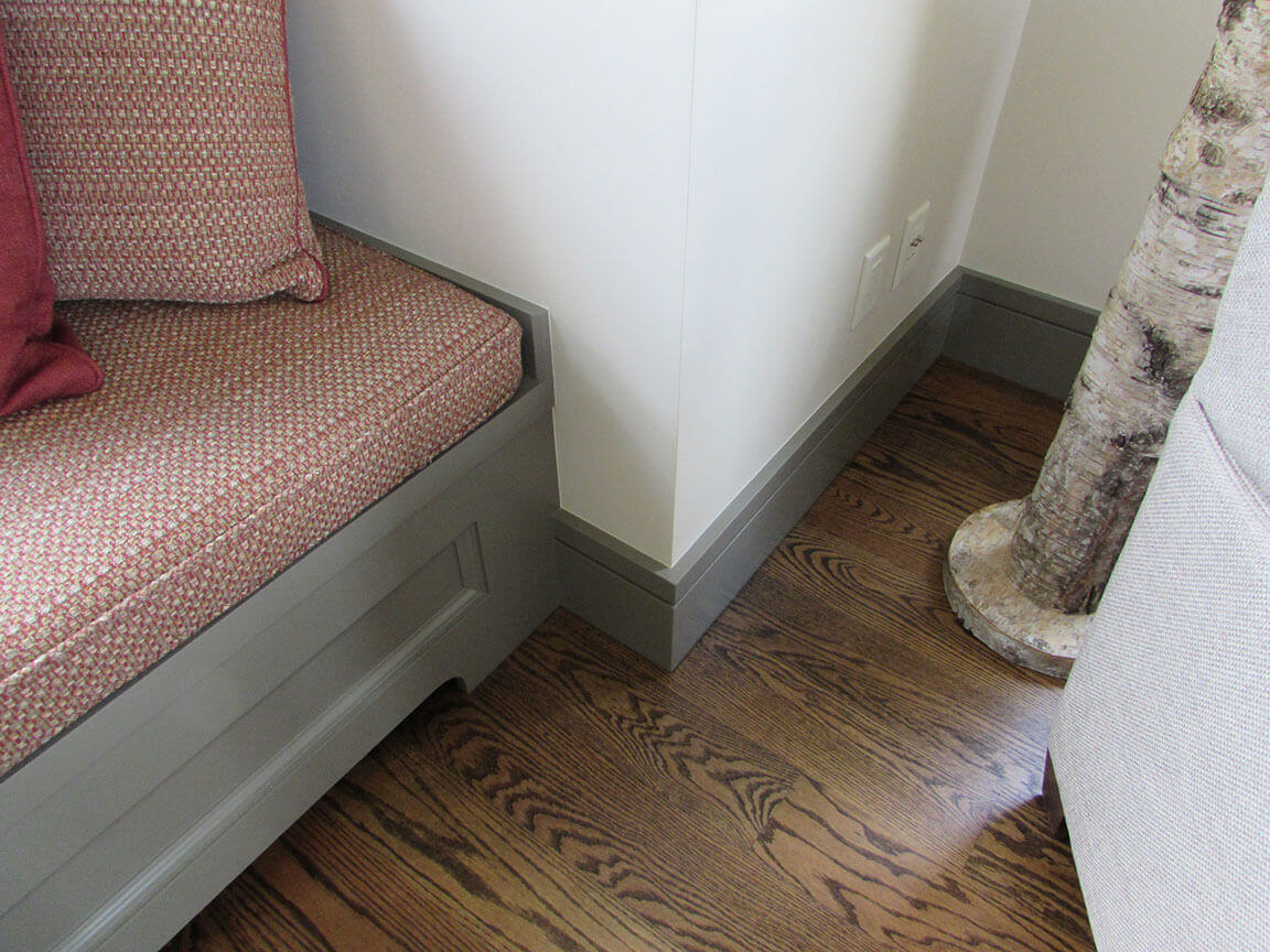 Enamel work on trim