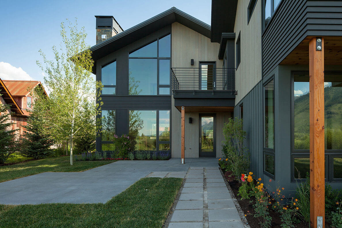 Exterior paint and stain
